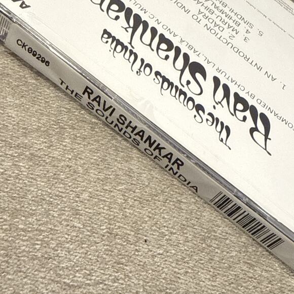 Ravi Shankar – The Sounds of India CD Angel Records Factory Seal Intact - Picture 5 of 5